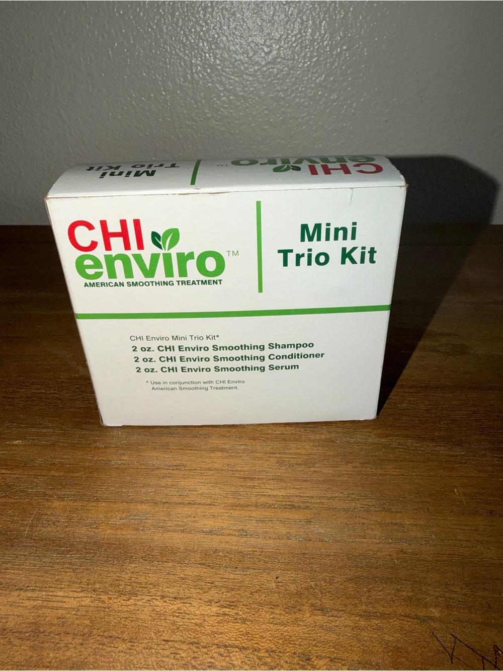 Mini Trio Kit - White & Green Smoothing Shampoo Set